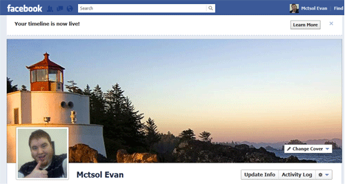 Facebook Cover with Profile Picture